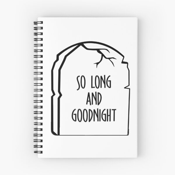 Item preview, SO LONG AND GOODNIGHT (MCR) designed and sold by Zyroshi.
