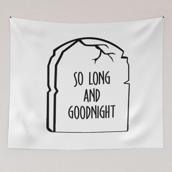 Item preview, SO LONG AND GOODNIGHT (MCR) designed and sold by Zyroshi.