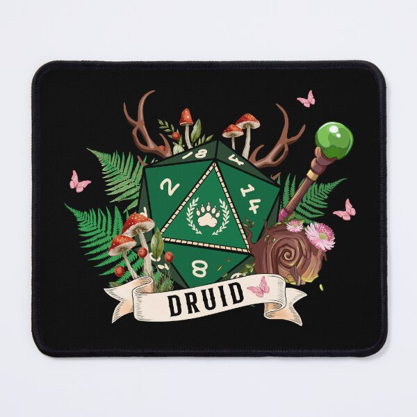 Item preview, DND DRUID D20 DICE: Druid class designed and sold by DungeonAtelier.