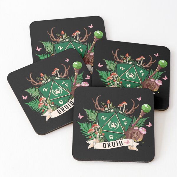 Item preview, DND DRUID D20 DICE: Druid class designed and sold by DungeonAtelier.