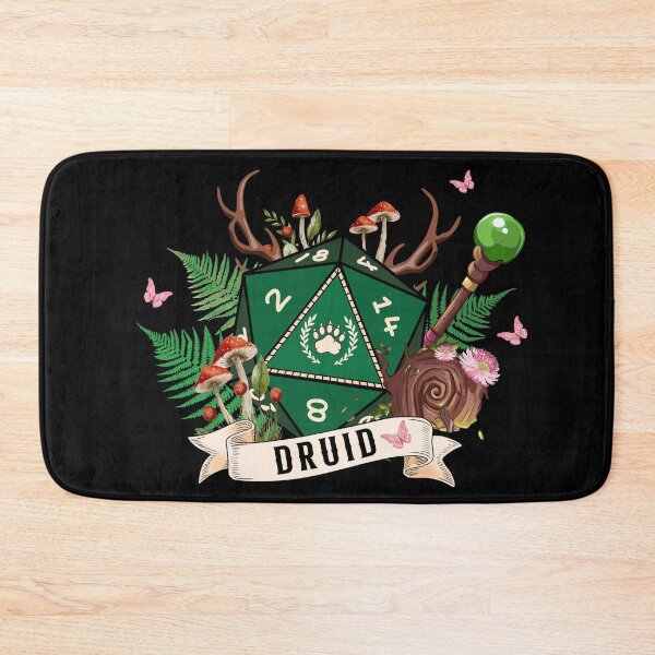 Item preview, DND DRUID D20 DICE: Druid class designed and sold by DungeonAtelier.