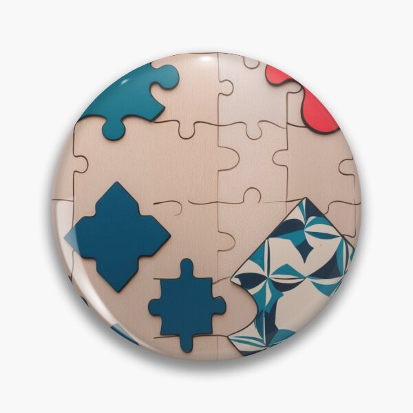 Item preview, Intricate Puzzle Piece Design designed and sold by merve02shop.