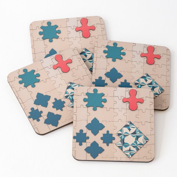 Item preview, Intricate Puzzle Piece Design designed and sold by merve02shop.