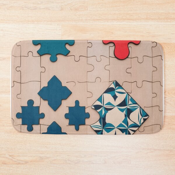 Item preview, Intricate Puzzle Piece Design designed and sold by merve02shop.
