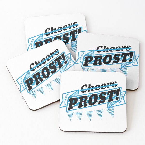 Item preview, no cheers, Prost! Beer marquee Bavaria flag designed and sold by LayersDesign.