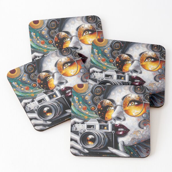 Item preview, a woman with a camera 3 designed and sold by editattire.