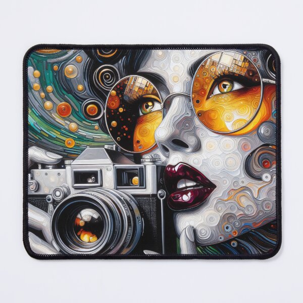 Item preview, a woman with a camera 3 designed and sold by editattire.
