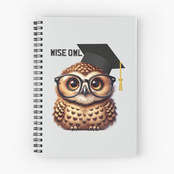 Item preview, The Wise Owl Scholar designed and sold by LetsPrintzNow.