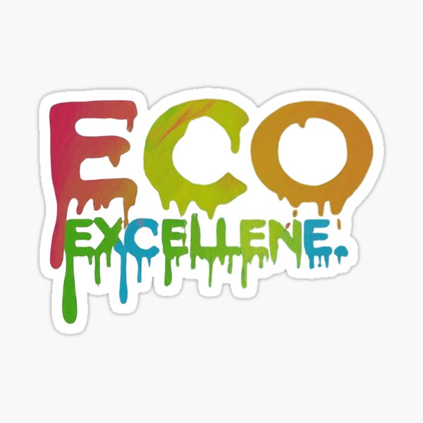 Eco Excellence || Environment Awareness Sticker