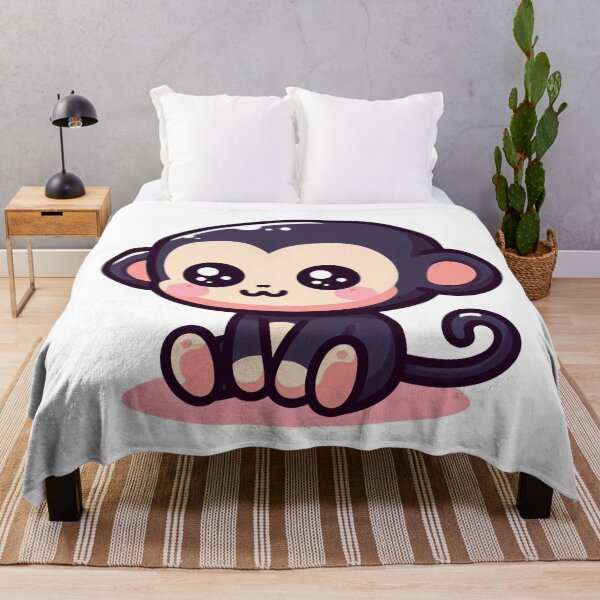 Item preview, Playful Kawaii Chimpanzee designed and sold by istoriadesign.