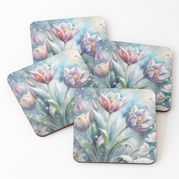 Item preview, Winter Blooms: Elegant Winter Flowers Design designed and sold by zaina.sho.