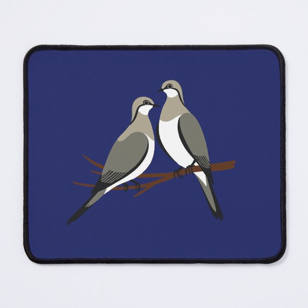Item preview, Two Turtle Doves Cut-Out Stencil Retro Style 1 designed and sold by taiche.