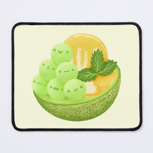 Item preview, Cute Korean Melon Bingsu Dessert designed and sold by SugarMochi.