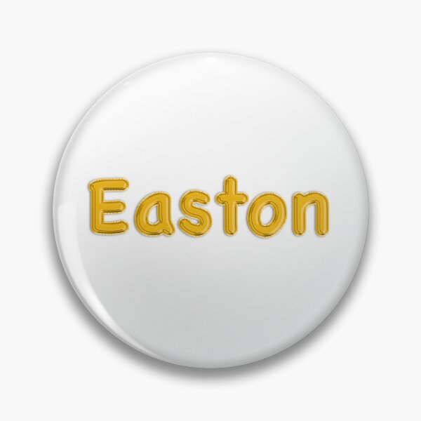 Item preview, Golden Balloon Easton Name Label  designed and sold by NormadWorld.