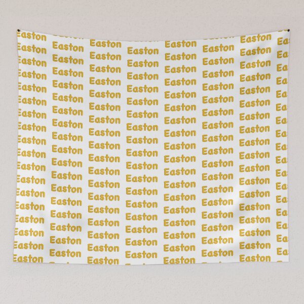 Item preview, Golden Balloon Easton Name Label  designed and sold by NormadWorld.