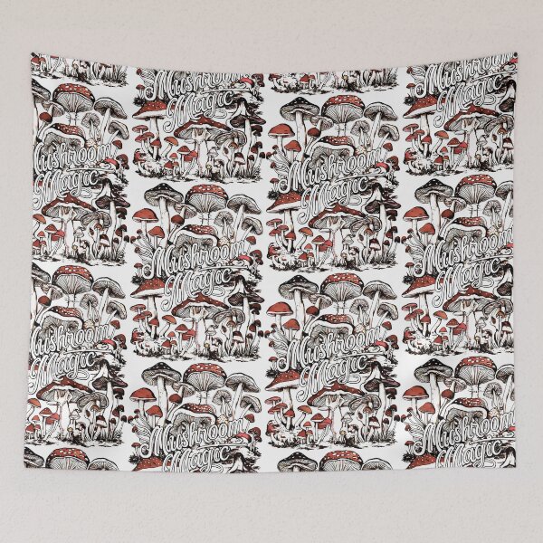 Item preview, Mushroom Magic: Ethereal Elegance designed and sold by SplashTastic.