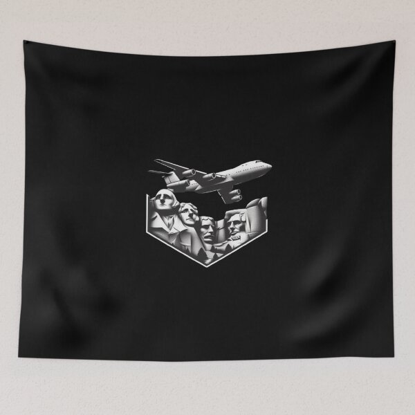 Item preview, C-5 galaxy flying by Mount Rushmore  designed and sold by BeztProductz.