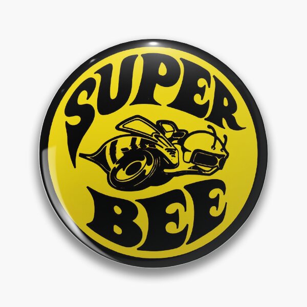 Item preview, Super Bee yellow print designed and sold by retropetrol.