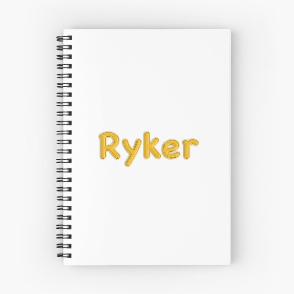Item preview, Golden Balloon Ryker Name Label  designed and sold by NormadWorld.