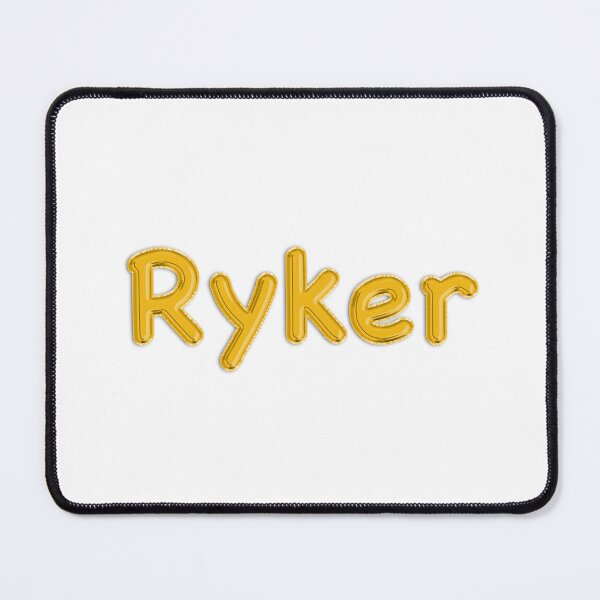 Item preview, Golden Balloon Ryker Name Label designed and sold by NormadWorld.