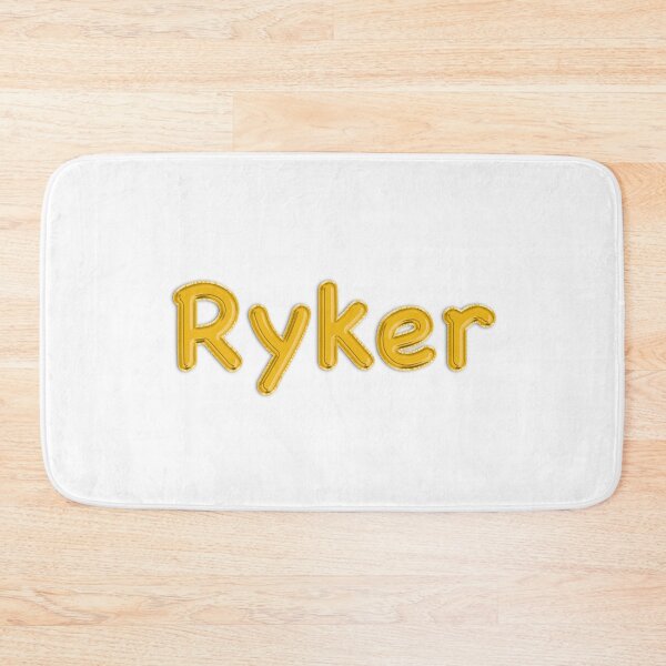 Item preview, Golden Balloon Ryker Name Label  designed and sold by NormadWorld.