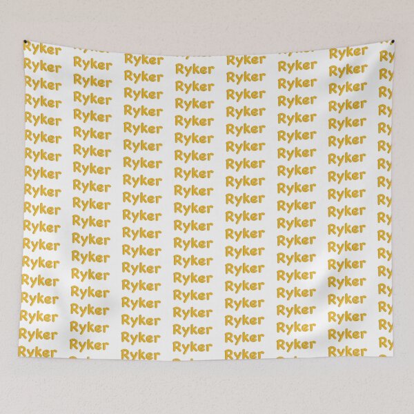 Item preview, Golden Balloon Ryker Name Label  designed and sold by NormadWorld.