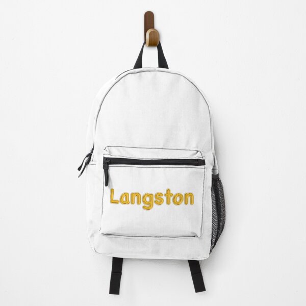 Item preview, Golden Balloon Langston Name Label designed and sold by NormadWorld.