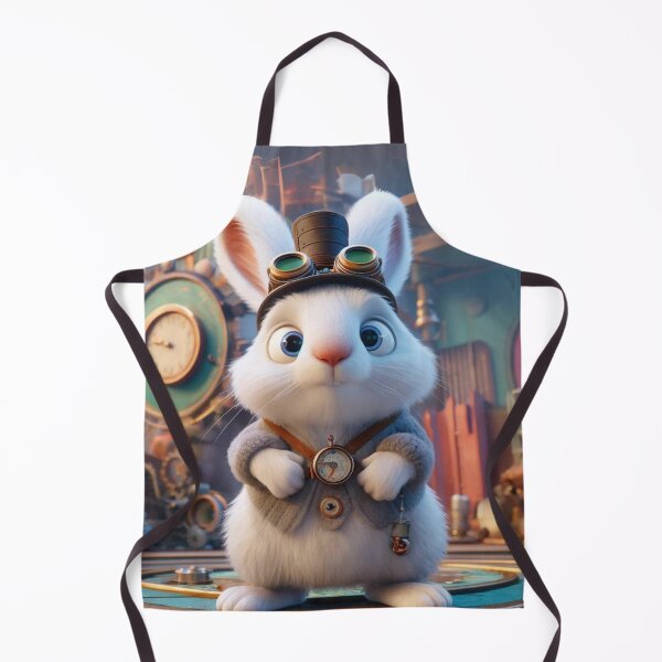 Item preview, Steampunk Arctic Hare designed and sold by Sillytoe.