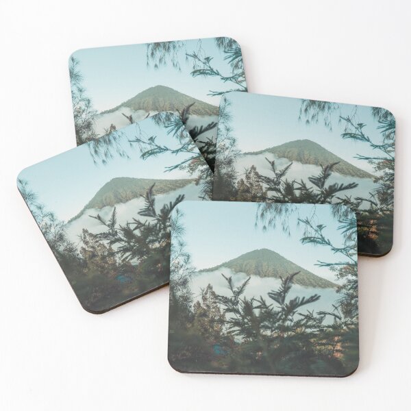 Item preview, Volcanic landscape - Sunrise on Mount Ijen #17 designed and sold by LucaRamble.