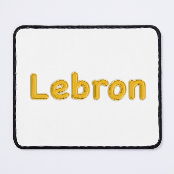 Item preview, Golden Balloon Lebron Name Label  designed and sold by NormadWorld.