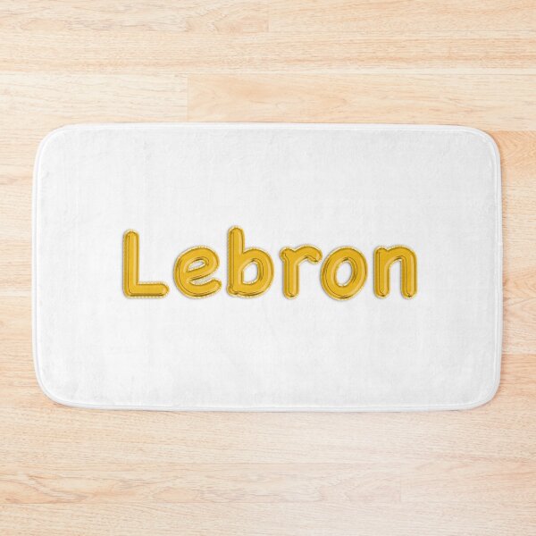 Item preview, Golden Balloon Lebron Name Label  designed and sold by NormadWorld.