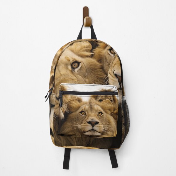 Item preview, Lion photobomb designed and sold by AiArt NZ.