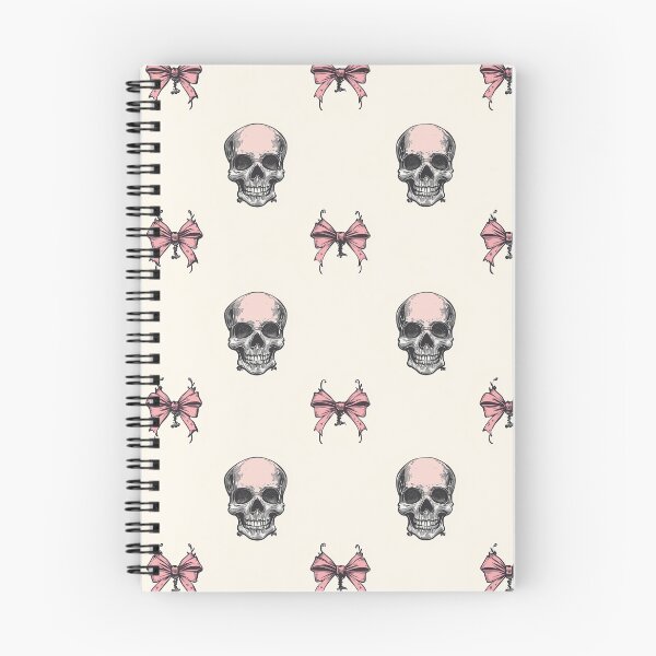 Item preview, Skulls and Bows Pattern - Gothic, Coquette and Cottagecore Fusion designed and sold by Raul Divaine.