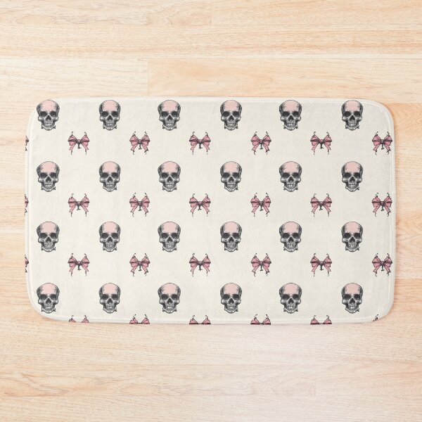 Item preview, Skulls and Bows Pattern - Gothic, Coquette and Cottagecore Fusion designed and sold by Raul Divaine.