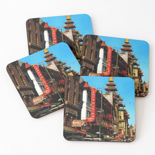 Item preview, San Francisco California, Chinatown, Grant Ave, Vintage Inspired designed and sold by markomundo.