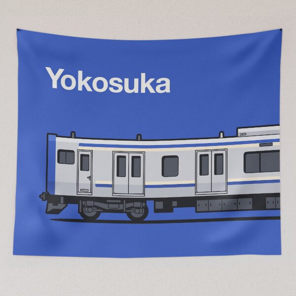 Item preview, Tokyo Yokosuka Line E235 Series Train Side Japan designed and sold by VoodooCircus.