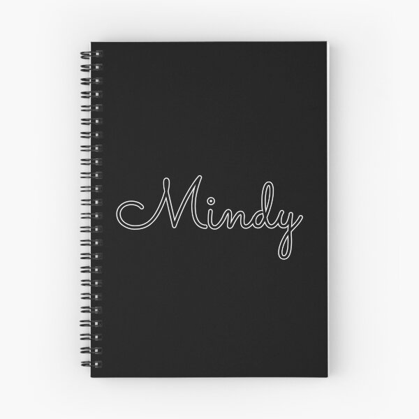 Item preview, Writing Mindy Name Label (Black) designed and sold by NormadWorld.