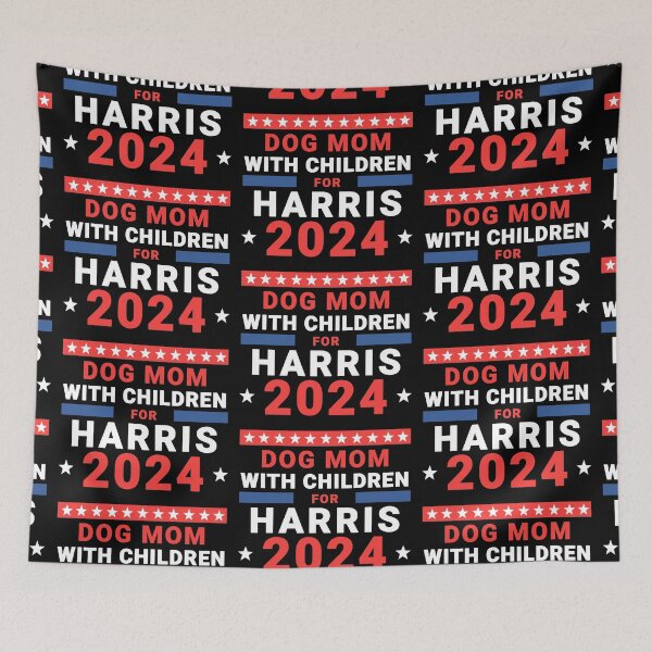 Item preview, Dog mom with children for Harris designed and sold by Lady-Frost.