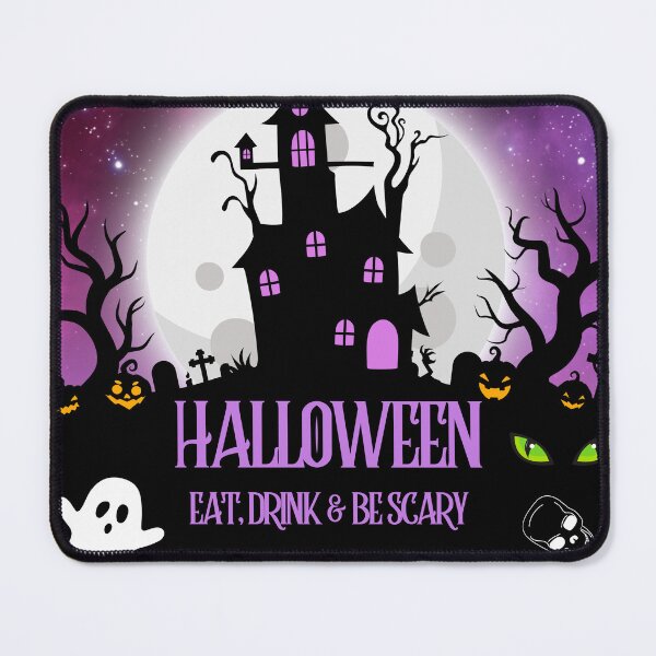 Item preview, Spooky Halloween, Eat Drink & Be Scary designed and sold by ArtPixelHaven.