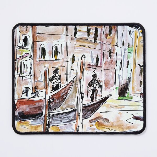 Item preview, Boats in Venice designed and sold by RomiGianna.