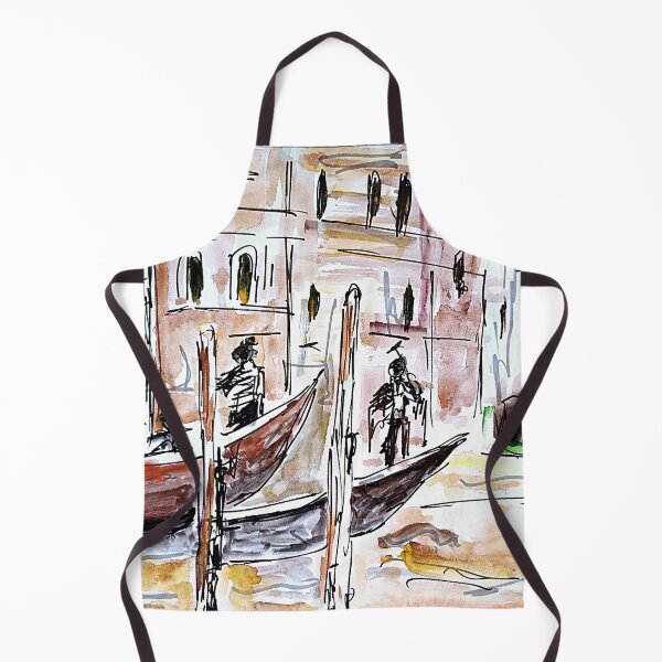 Item preview, Boats in Venice designed and sold by RomiGianna.