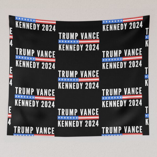 Item preview, Trump Vance Kennedy 2024 flag designed and sold by Lady-Frost.