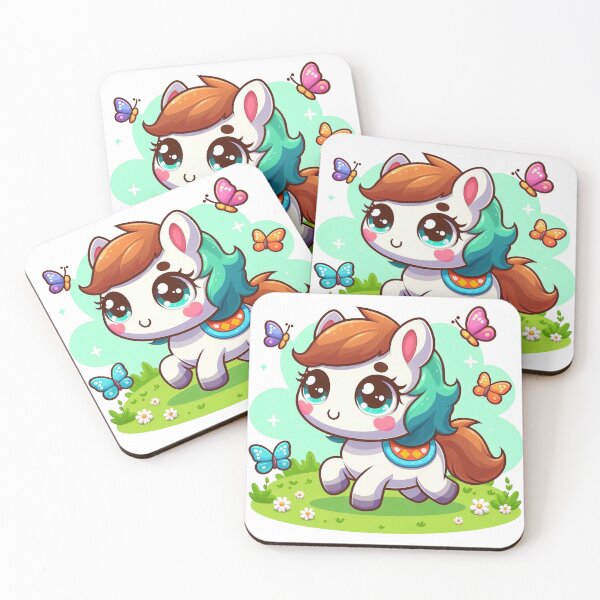Item preview, Adorable Kawaii Horse designed and sold by istoriadesign.