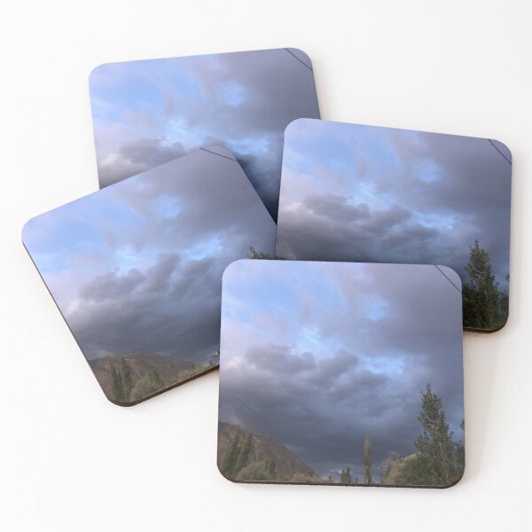 Item preview, Beautiful sky with dark clouds and green land designed and sold by VillainSpot.