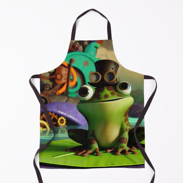 Item preview, Steampunk Argentine Horned Frog designed and sold by Sillytoe.