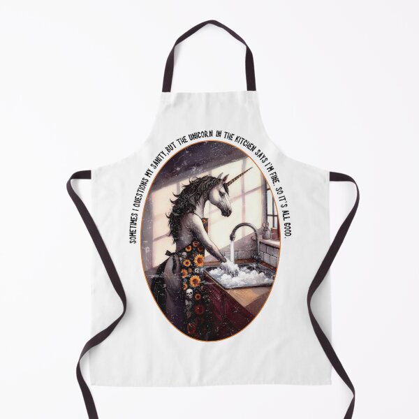 Item preview, Sometimes I Question My Sanity, Unicorn designed and sold by Geek'eh Goods.