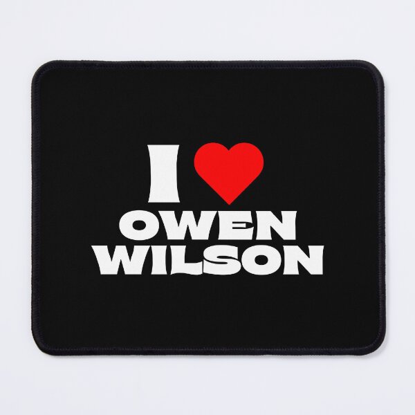 Item preview, I Love Owen Wilson - White Fonts designed and sold by Itsheartshop.