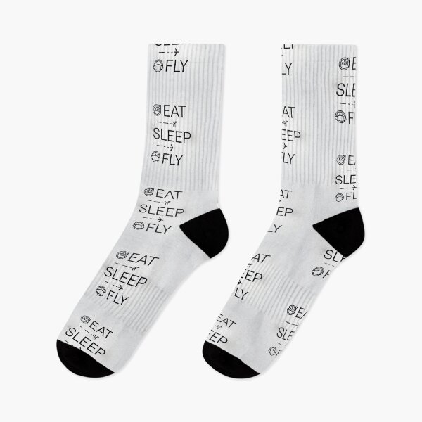 Item preview, Eat sleep fly repeat travelling design grey designed and sold by Newhyperion.