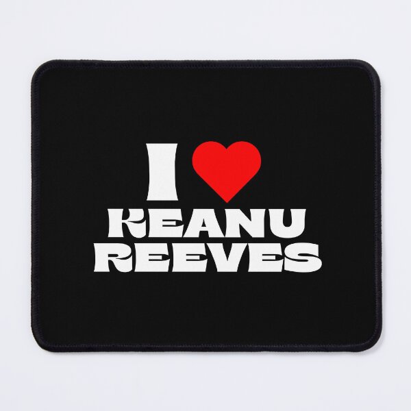 Item preview, I Love Keanu Reeves - White Fonts designed and sold by Itsheartshop.