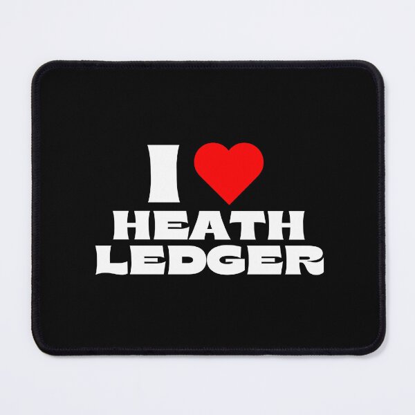 Item preview, I Love Heath Ledger - White Fonts designed and sold by Itsheartshop.